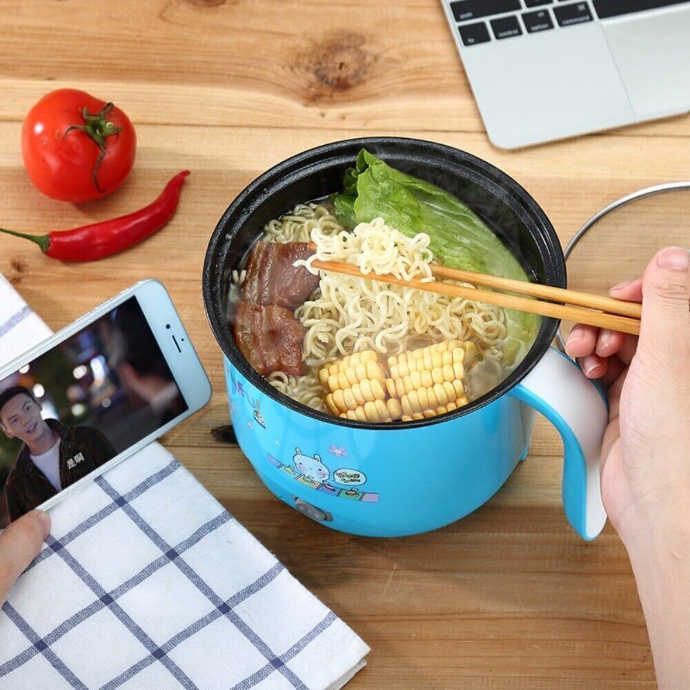 Electric Cooking Non-Stick Cooker Egg Boiler Rice Cooker Travel Cooker Rice Cooker, Travel Cooker, Egg Boiler, Egg Cooker, Food Steamer-image-26