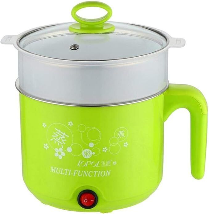 Electric Multifunction Mini Electric Cooker Steamer Egg Cooker, Travel Cooker, Egg Boiler, Rice Cooker-image-44
