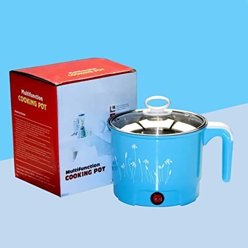 Multi-functional Electric Cooking Pot Slow Cooker, Travel Cooker, Rice Cooker, Food Steamer, Egg Cooker-image-47