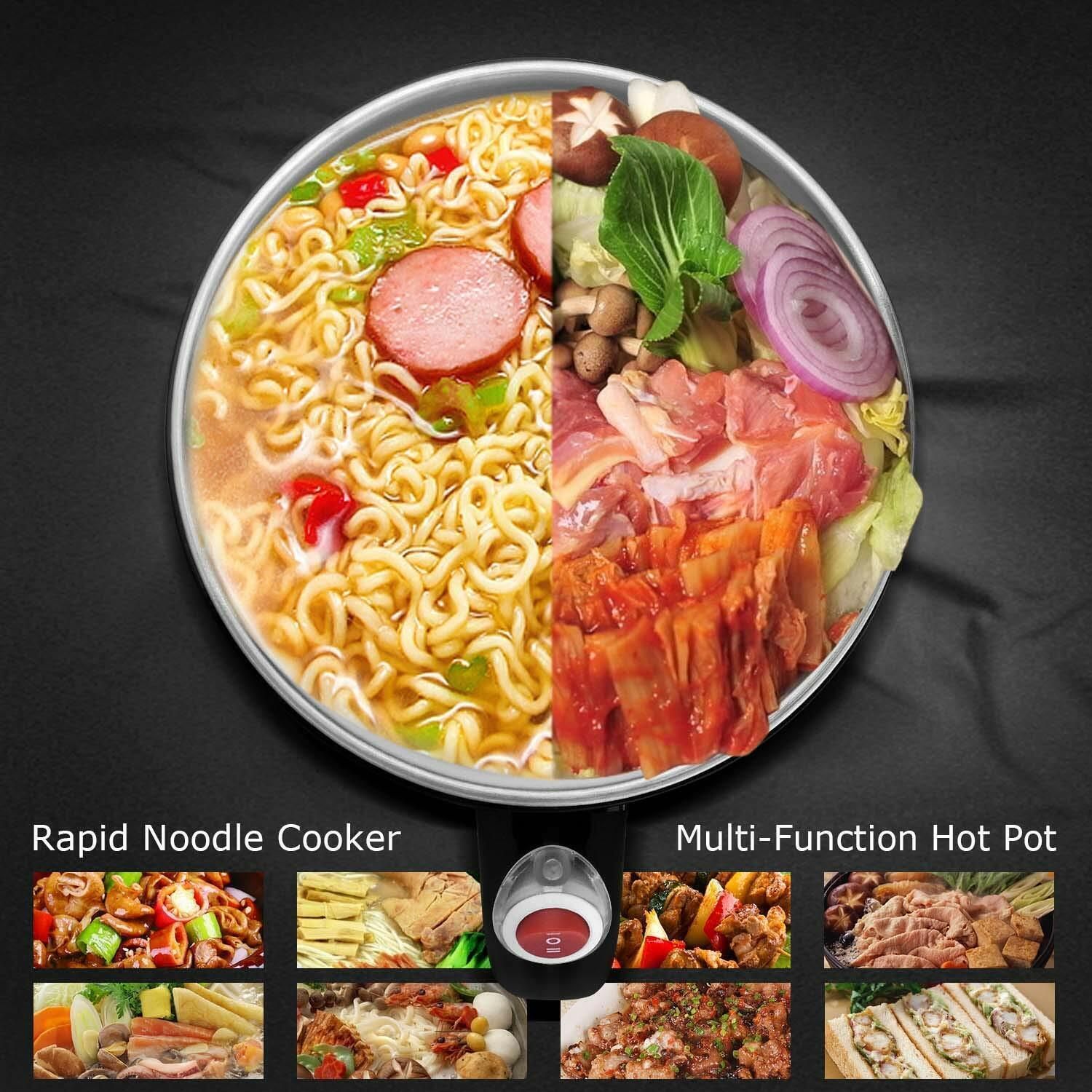Electric Skillet Noodles Rice Cooker Thermal Insulation Cooking Pot 059 Electric Rice Cooker with Steaming Feature-image-31