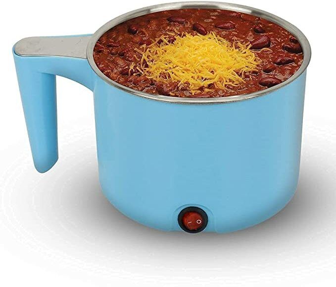 1.5 Electric Rice cooker with Steaming Feature (1.5 Liters) Travel Cooker-image-10
