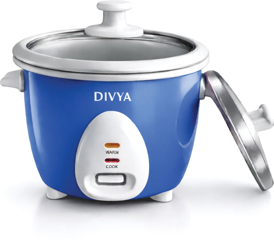 0.6 L Drum Rice Cooker | Double Pot & Double Lid | 300 W | Electric Rice Cooker