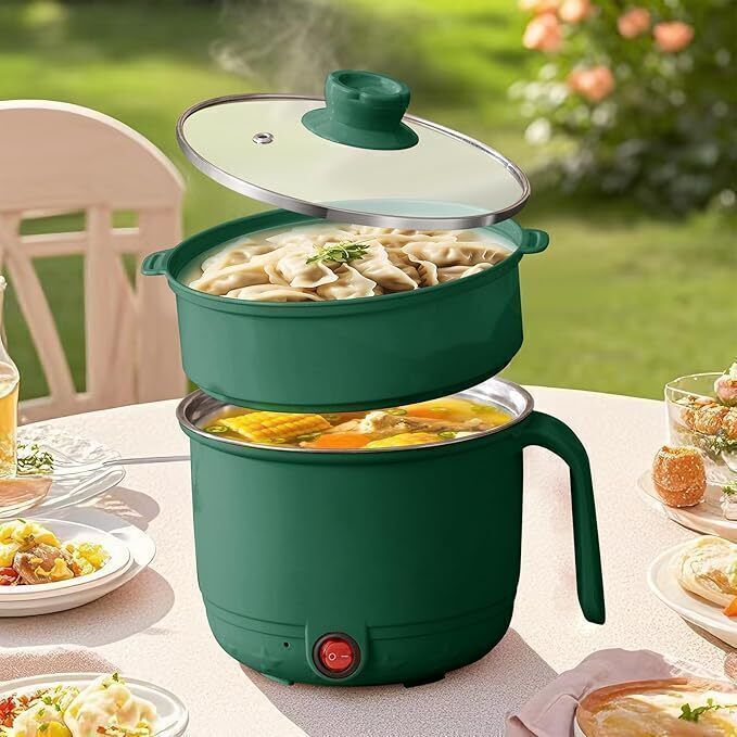 N26_Non-Stick Multiperpse Rice Cooker Low-Power Multi-Function Cooking Hot Rice Cooker, Travel Cooker, Egg Cooker-image-47