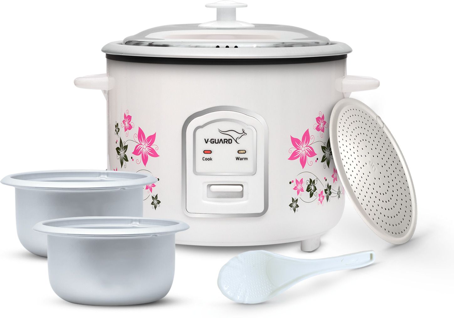 VRC 1.8C with 2 Pots Electric Rice Cooker