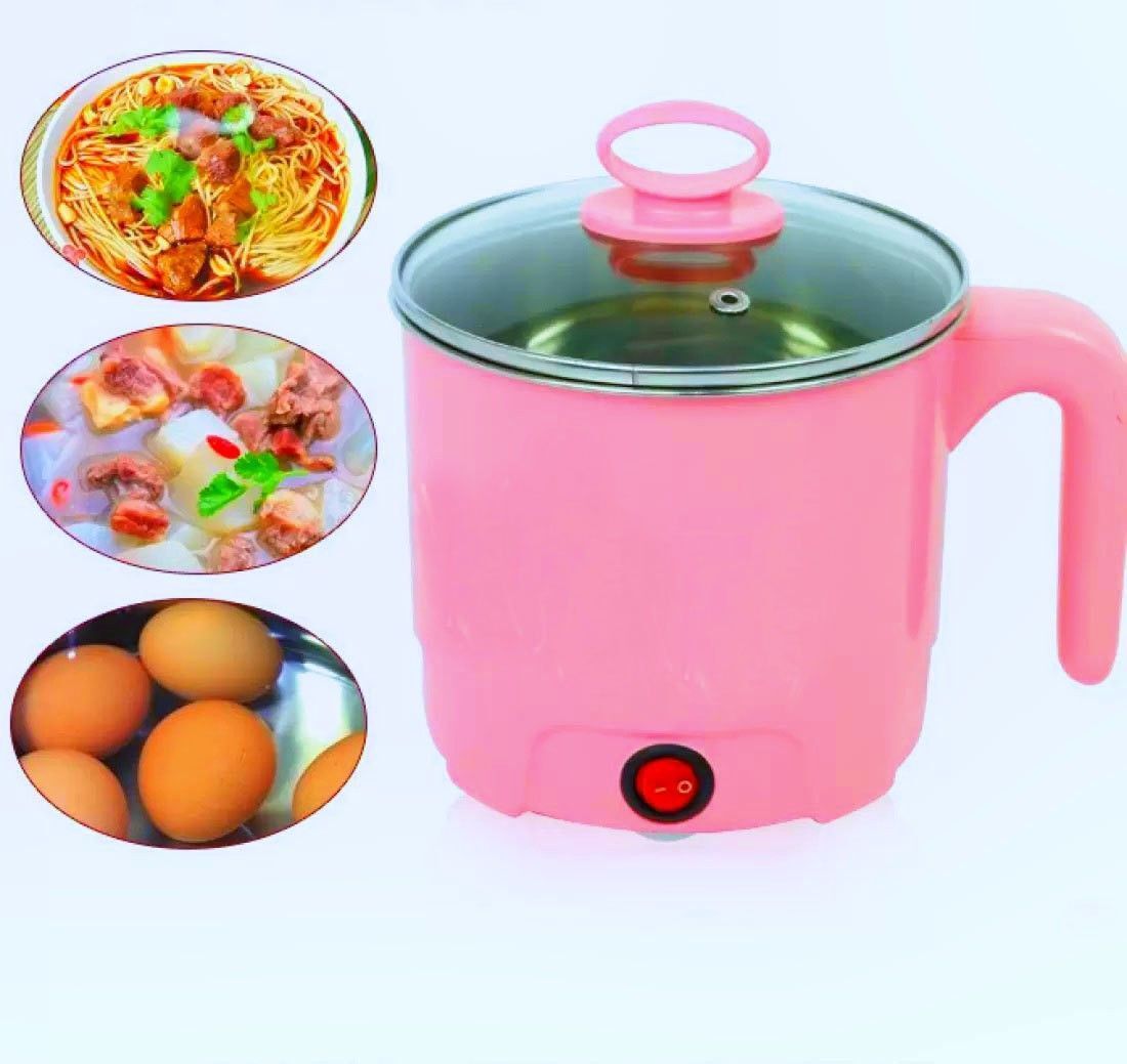 modexaglobal Multifunction Portable Electric Pot/Mini Cooker for Travel/Hostel Rice Cooker, Travel Cooker, Egg Boiler, Food Steamer, Electric Pressure Cooker-picture-11