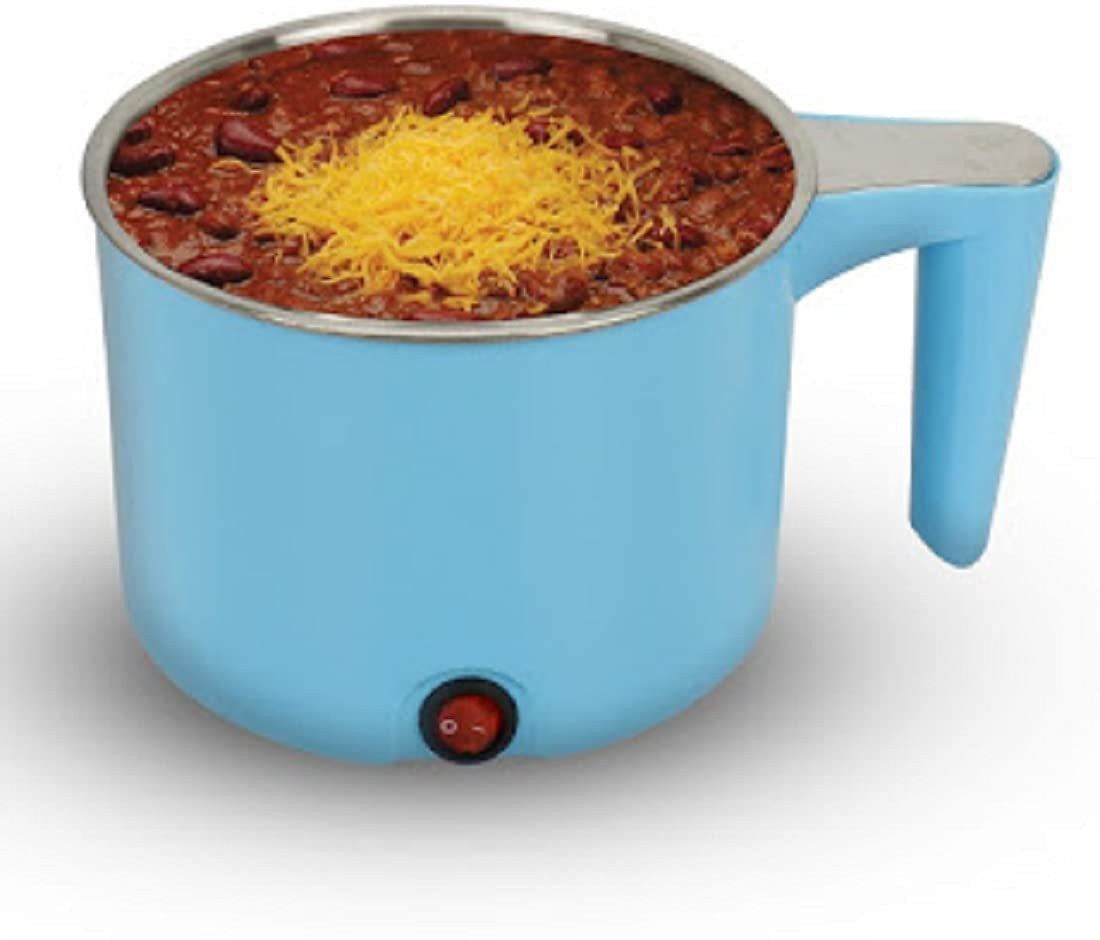 radhe Steamer Mini Rice Cooker/Portable Pot/Travel Noodle Pot/Food Container Food Steamer-picture-43