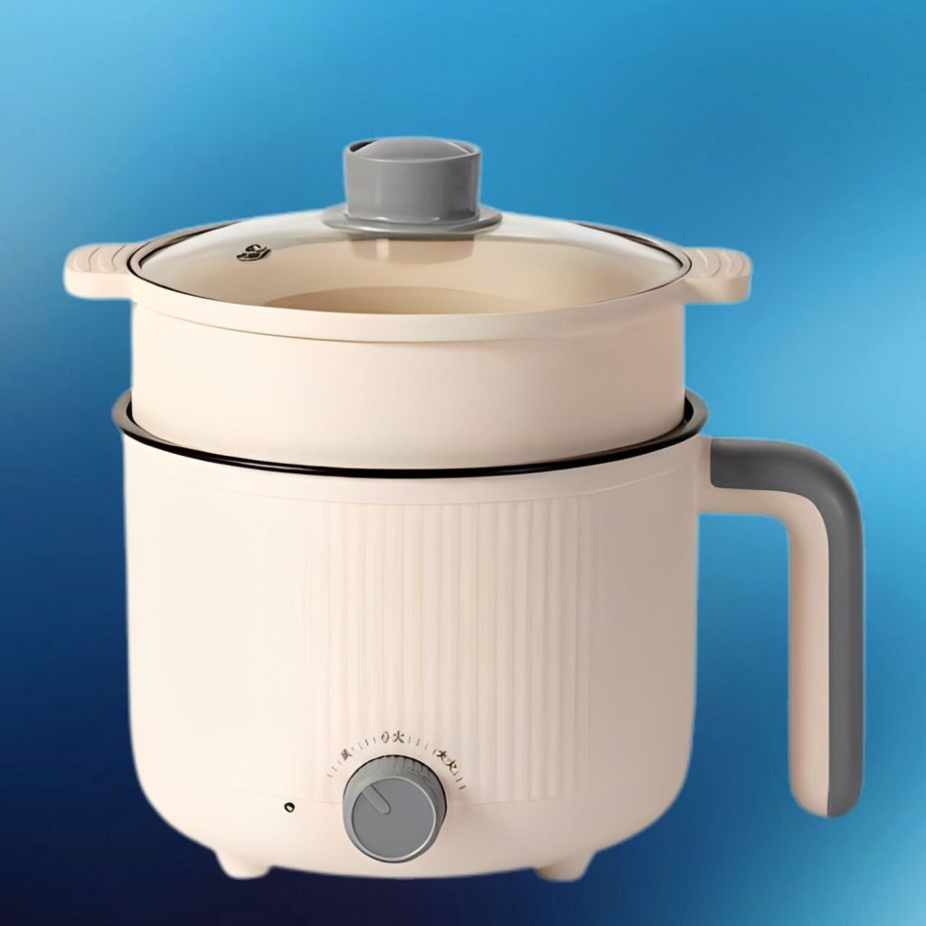 Compact Electric Multi Cooker with Steam Function Food Steamer-image-47