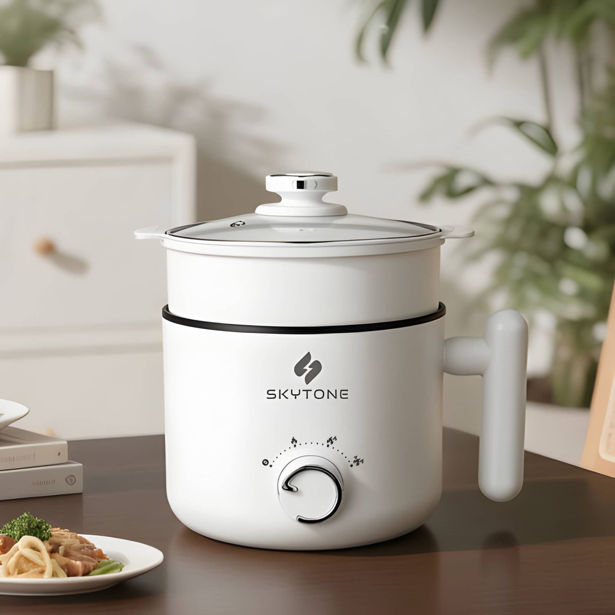 skytone Multipurpose Electric Kettle Cooker With Ceramic Coating 2L Induction Cooktop Multi Cooker Electric Kettle-picture-20
