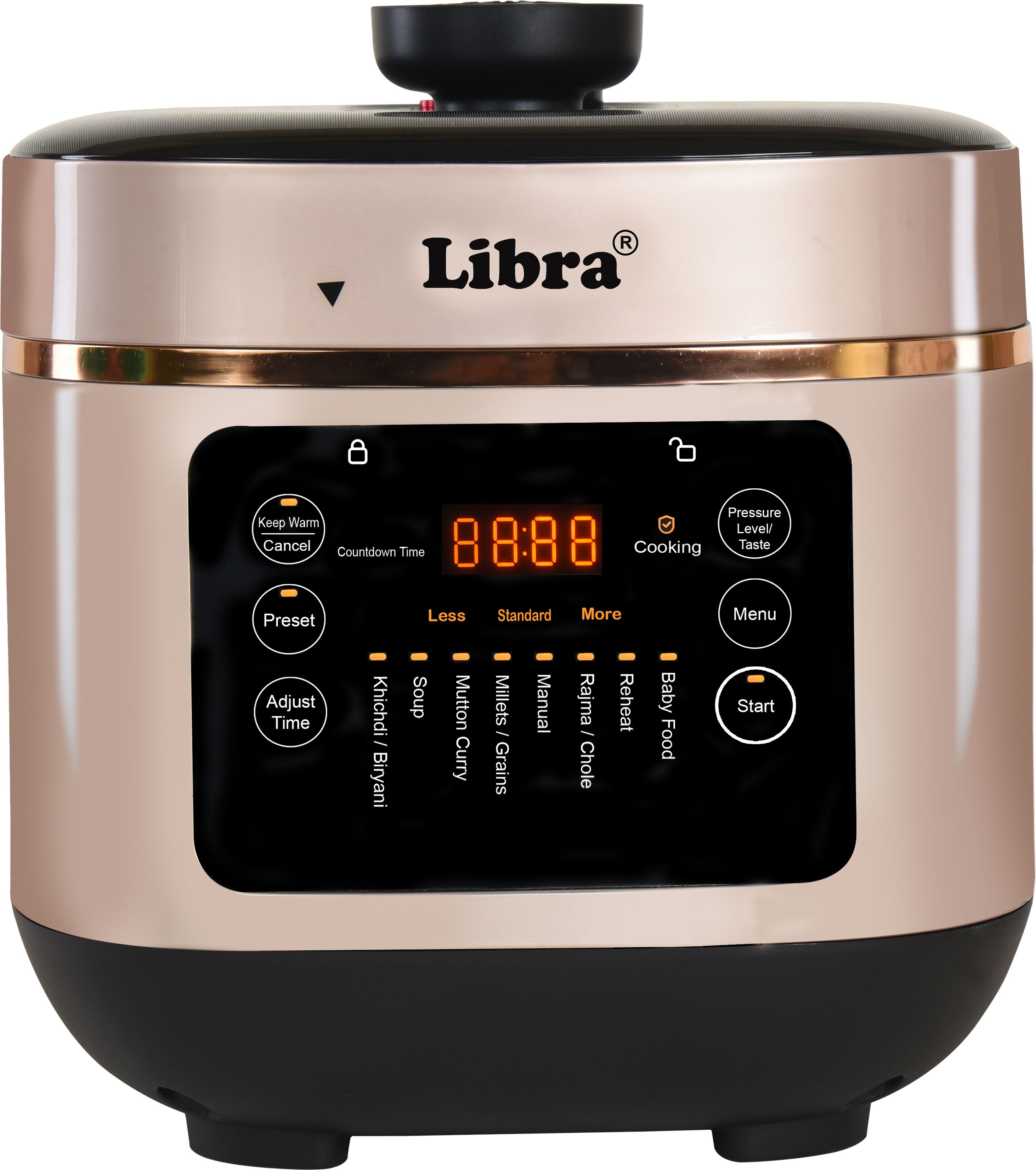 Float Valve Safety and Steaming Function Electric Pressure Cooker-image-49