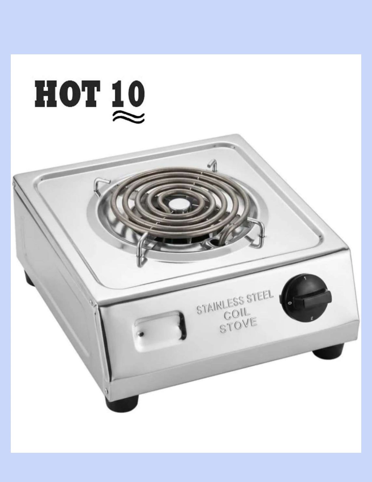 hot10 Heavy-Duty 2000W Electric room heater plate- with Triple ConnectorC66 Electric Cooking Heater-picture-17