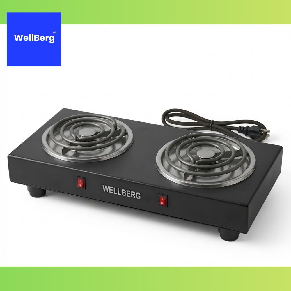 wellberg 2000W Electric Hot Plate Double Burner Cooker for Home Office Kitchen Electric Cooking Heater-picture-21