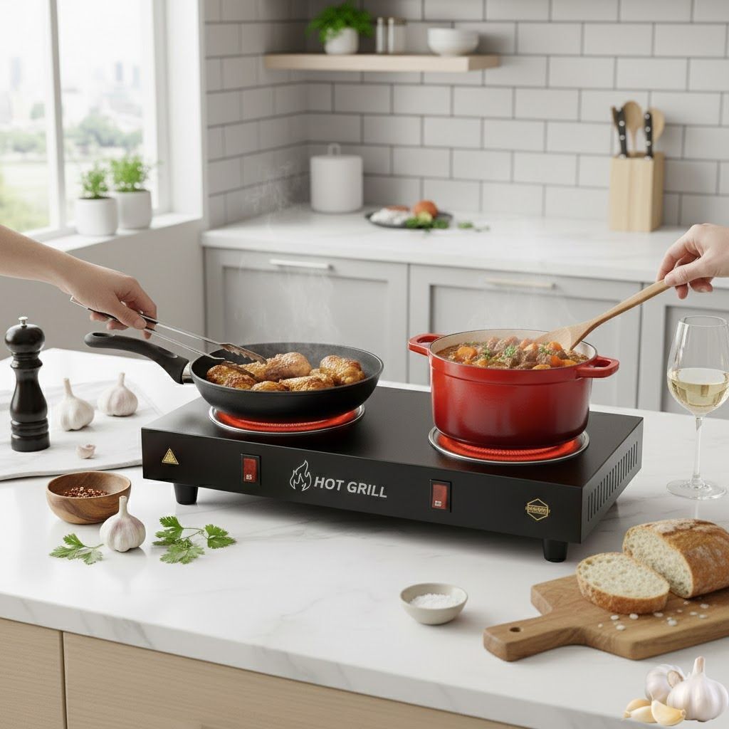 2000 W Radiant Cooktop Push Button-image-34