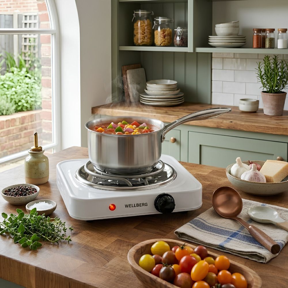 wellberg Compact Electric Hot Plate 1500W for Home Kitchen Cooking Needs Electric Cooking Heater-picture-24