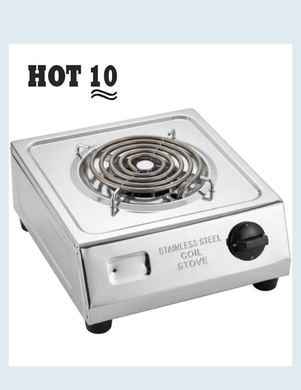 hot10 Heavy-Duty 2000W Electric room heater plate- with Triple ConnectorC44 Electric Cooking Heater-picture-4