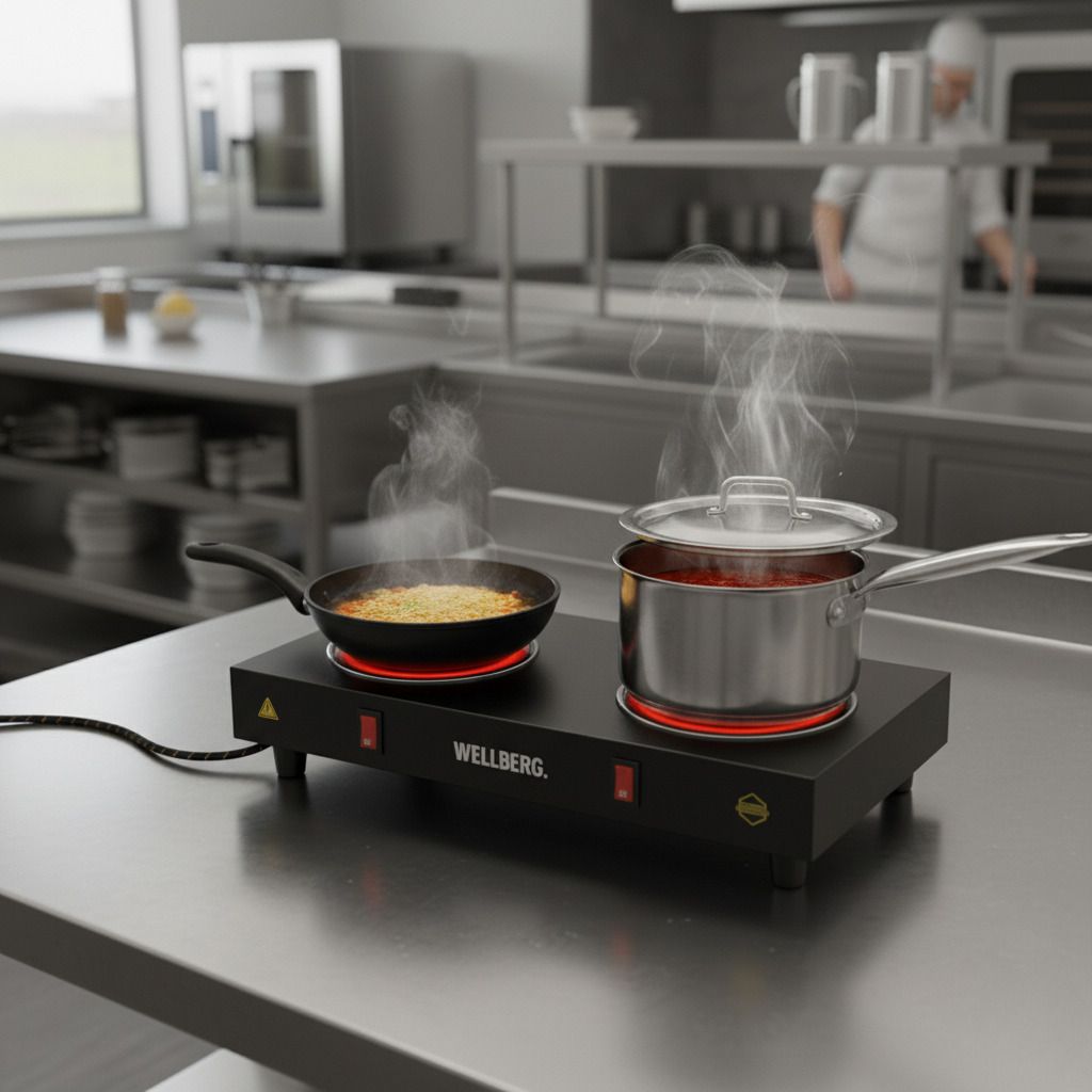 wellberg 2000 W Radiant Cooktop Push Button-picture-33