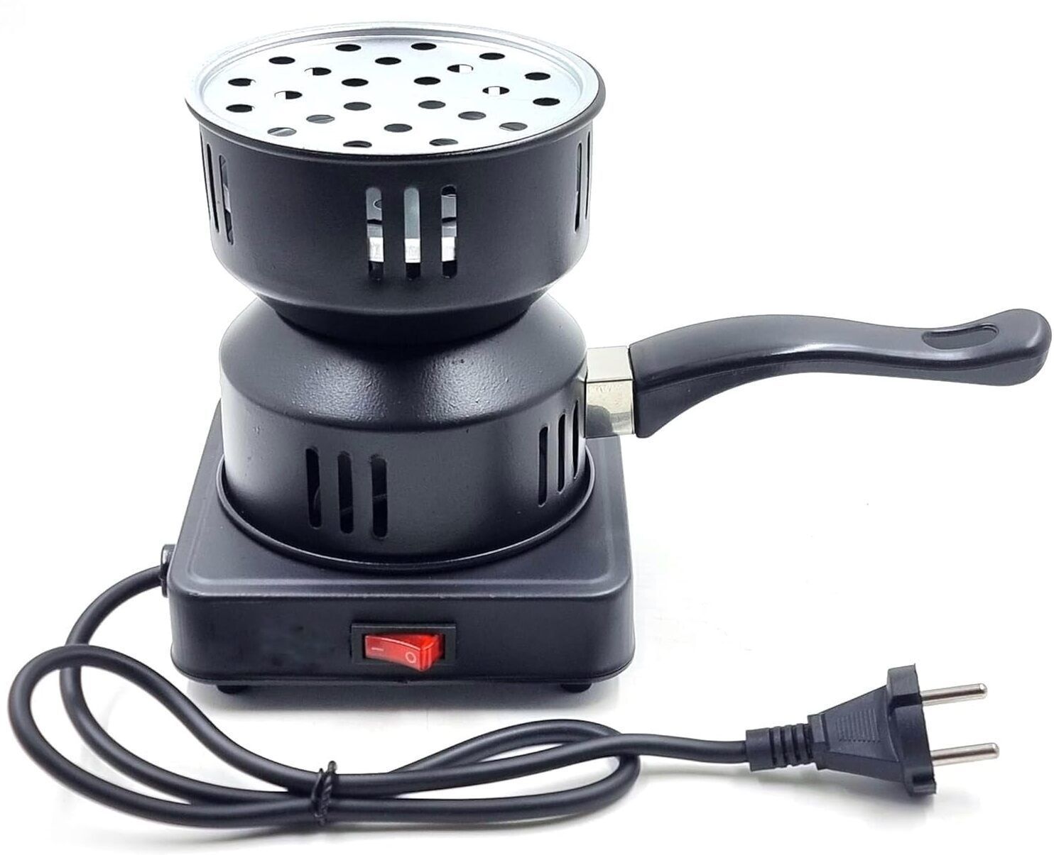 trending treasures Electric Charcoal Burner 500W Mesh Basket Fast Coal Heater for BBQ Electric Cooking Heater-picture-39