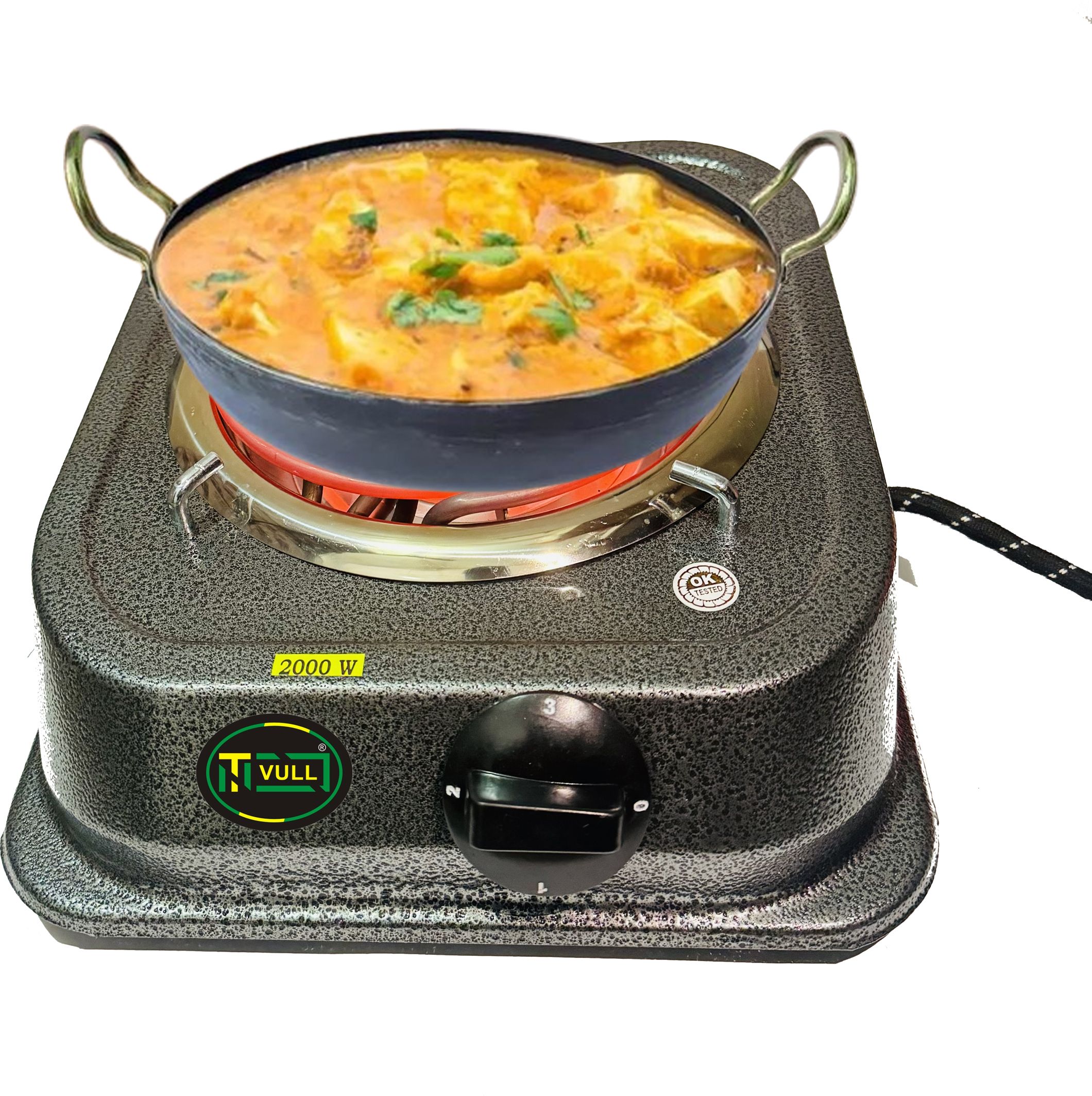 netvull E-Cook Jhonson 2000 Watt Electric Coil Cooking Gas Stove | Electric Cooking Electric Cooking Heater-picture-12