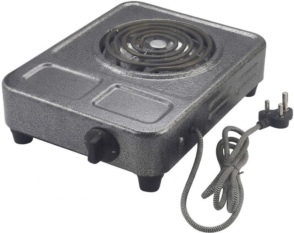 airtick Radiant Single Burner 2000 Watts Grill Round G-Coil Hot Plate Cooktop Cord Stove Electric Cooking Heater-picture-22