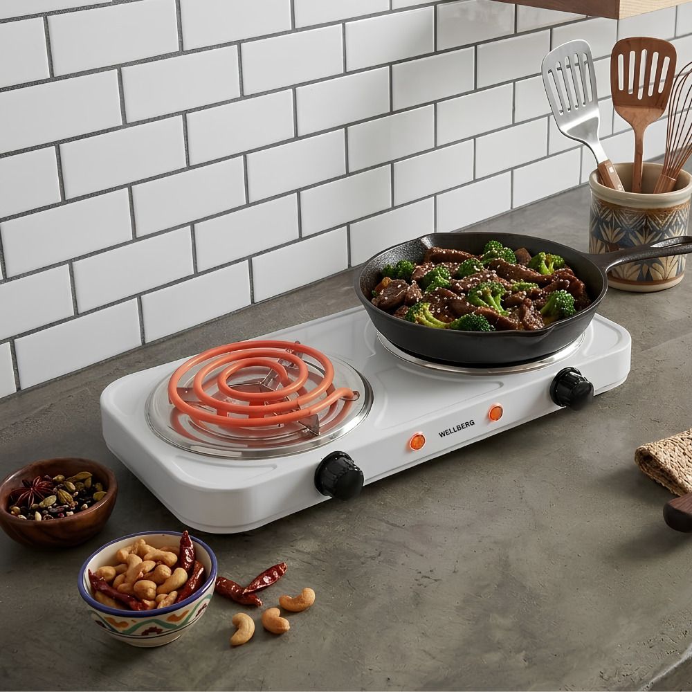 wellberg Portable Electric Stove Double Burner Hot Plate for Home & Office Electric Cooking Heater-picture-22