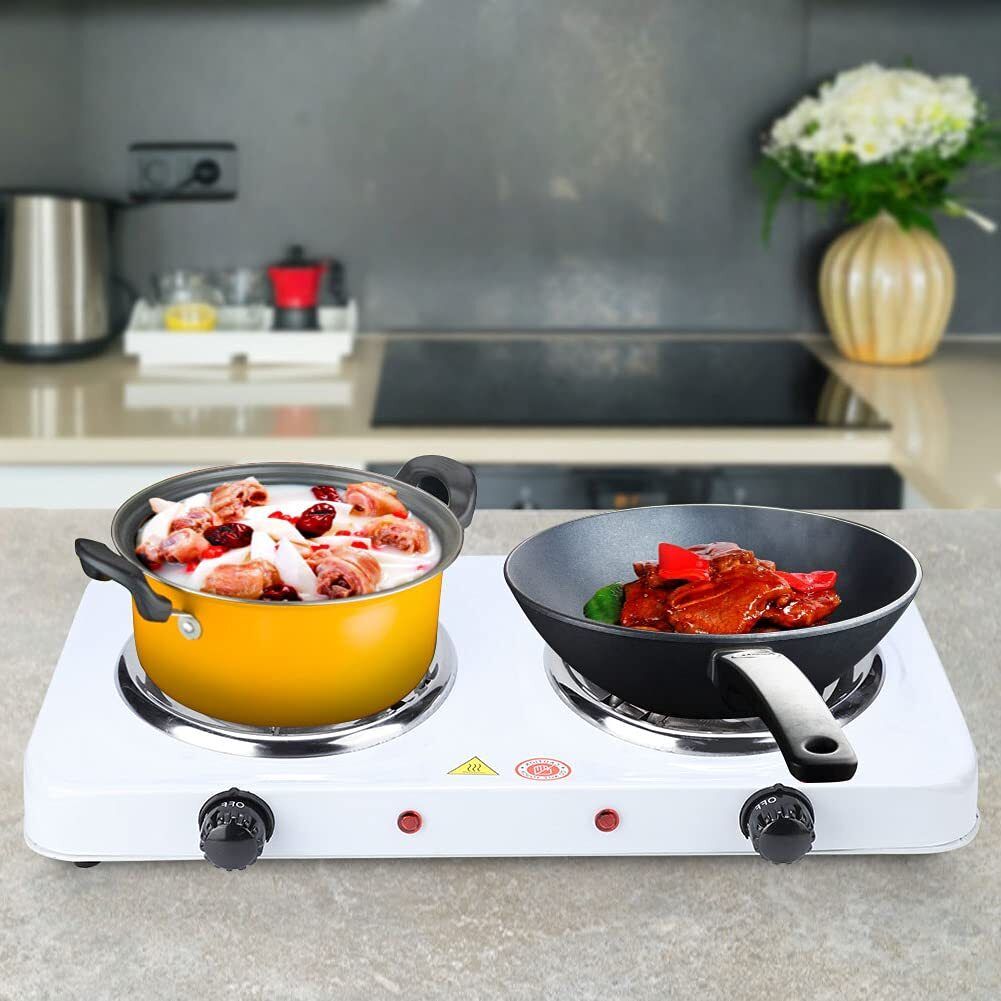 wellberg Double Coil Electric Stove Portable 2000W Cooking Hot Plate Electric Cooking Heater-picture-7