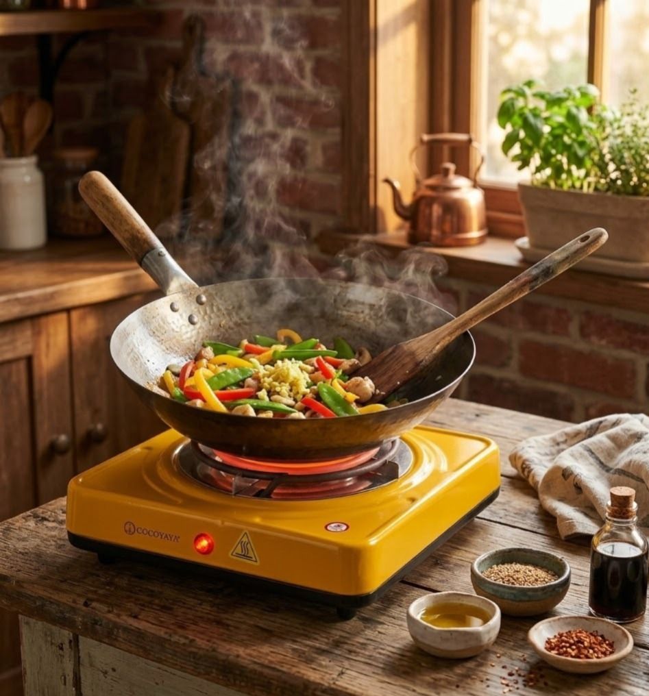 1000W Instant Coal Heater Sigdi | Fast Heating Stove for Charcoal, Coffee & Tea Electric Cooking Heater-image-37