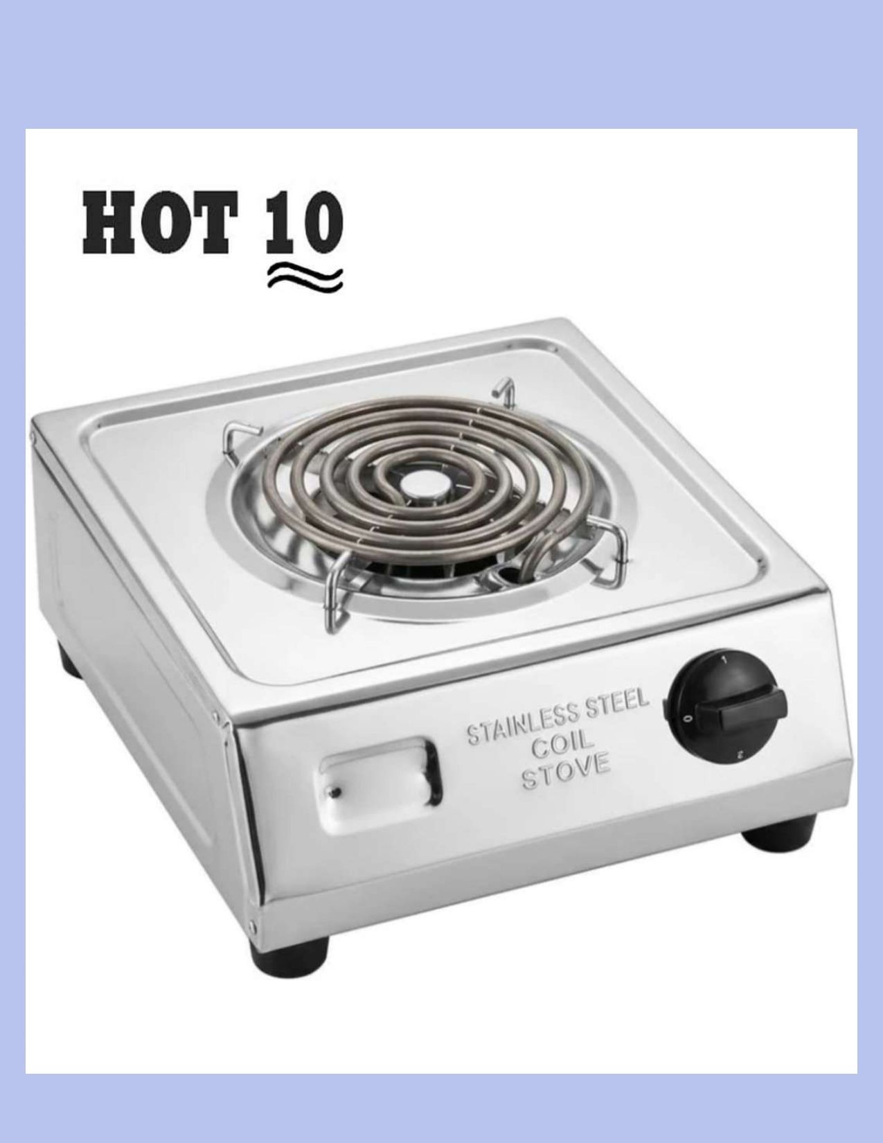 hot10 Heavy-Duty 2000W Electric room heater plate- with Triple ConnectorC9 Electric Cooking Heater-picture-8