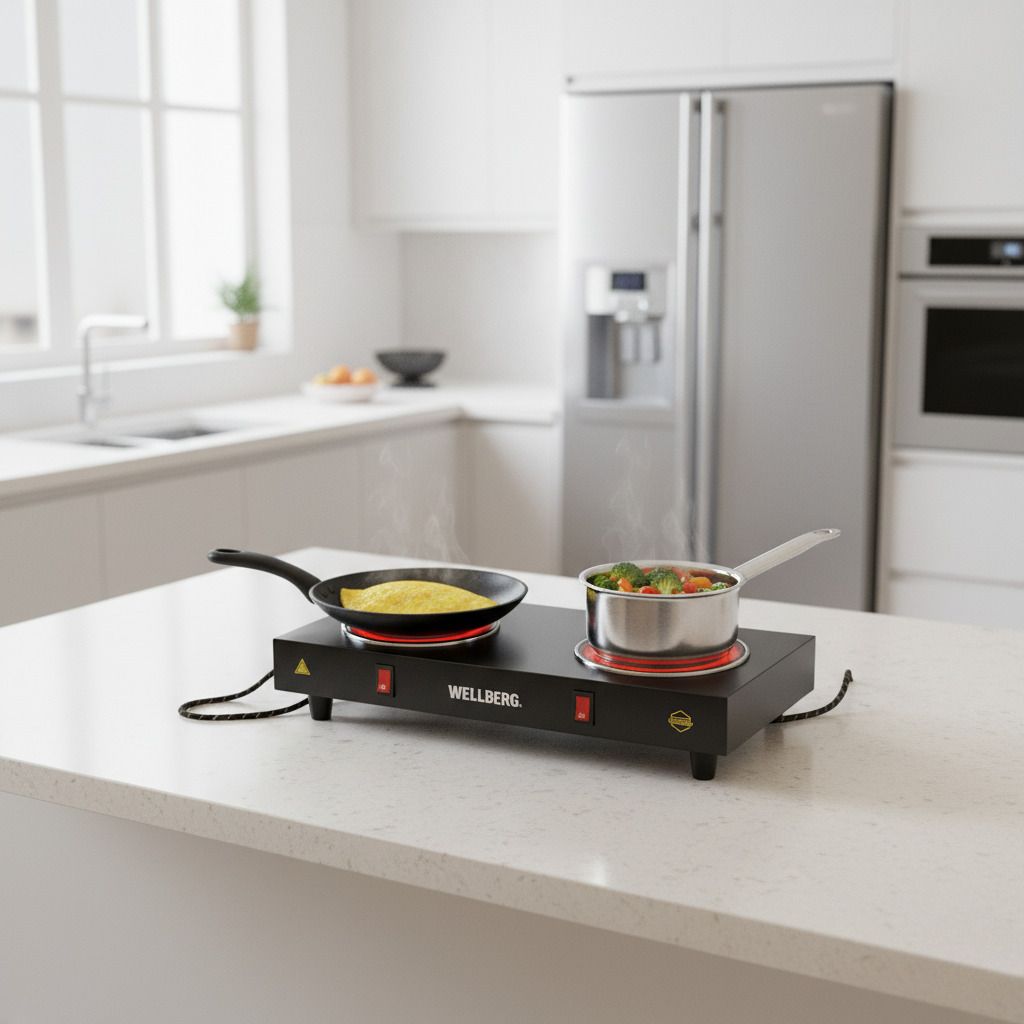 wellberg 2000 W Radiant Cooktop Push Button-picture-31