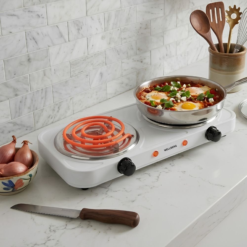 wellberg 2000W Electric Hot Plate Dual Burner Stove for Home Kitchen Travel Electric Cooking Heater-picture-11
