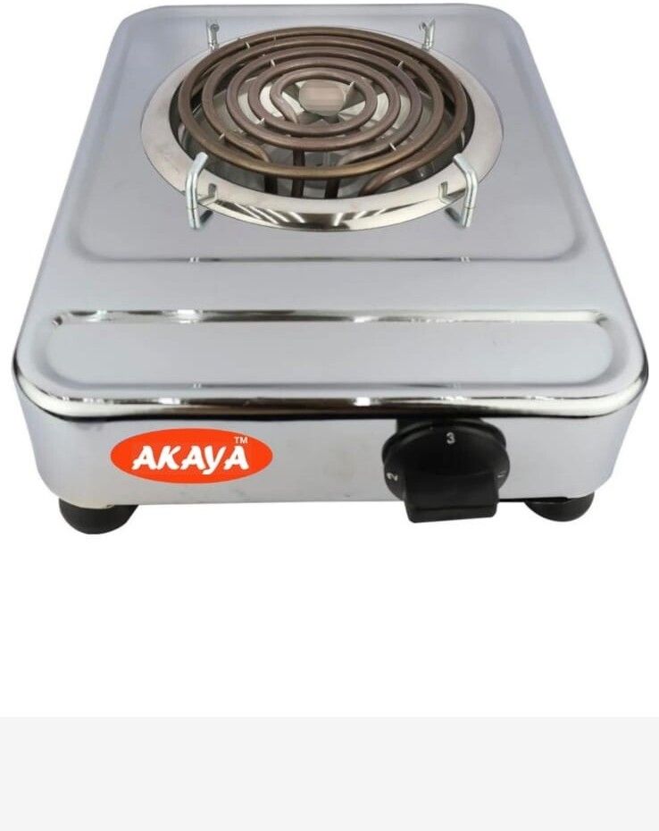 1250W Electric Hot Plate Single Burner Stainless Steel Portable Cooking Stove Electric Cooking Heater-image-9