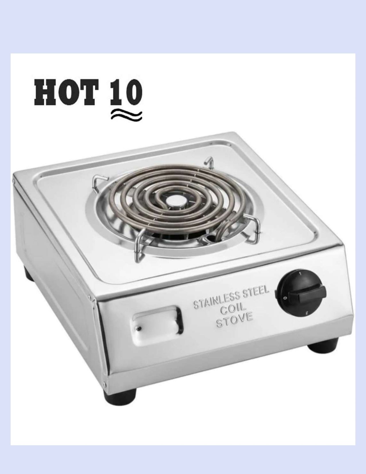 hot10 Heavy-Duty 2000W Electric room heater plate- with Triple ConnectorC7 Electric Cooking Heater-picture-26