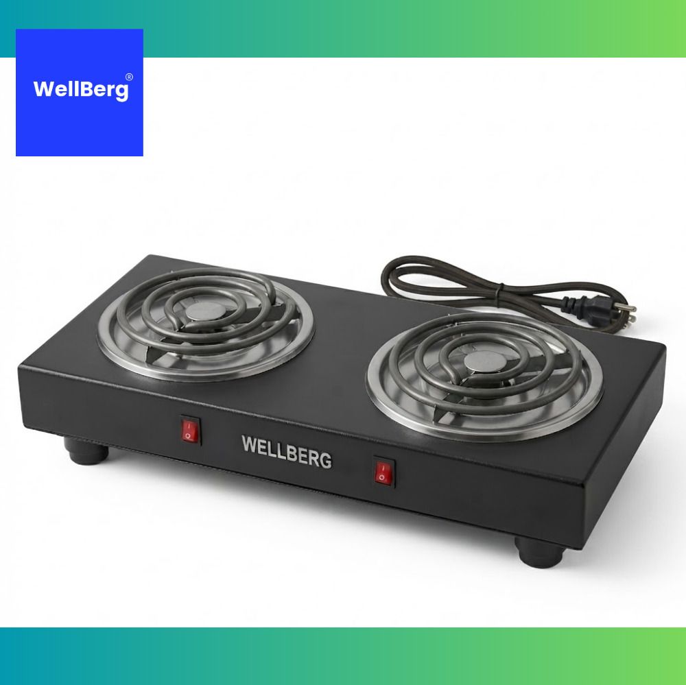 2000W Double Burner Electric Stove with Independent On Off Switch Control Electric Cooking Heater-image-31