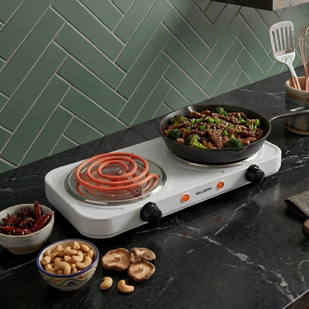 wellberg Dual Coil Electric Hot Plate 2000W Portable Kitchen Cooking Stove Electric Cooking Heater-picture-15