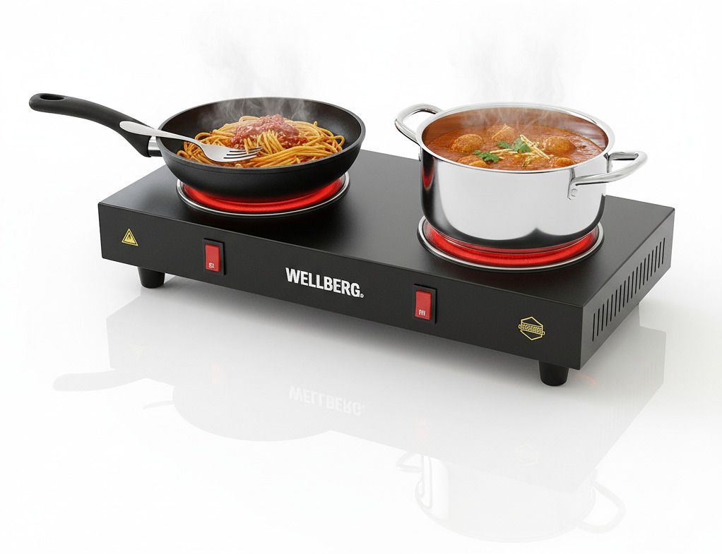 wellberg 2000 W Radiant Cooktop Push Button-picture-13