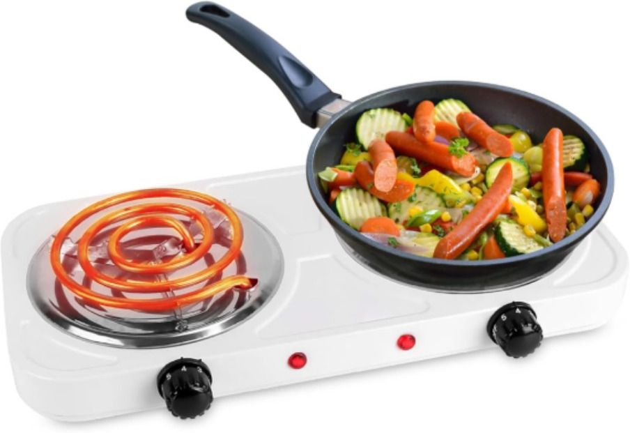 wellberg Portable Dual Burner Hot Plate Electric Stove for Home Cooking Electric Cooking Heater-picture-6