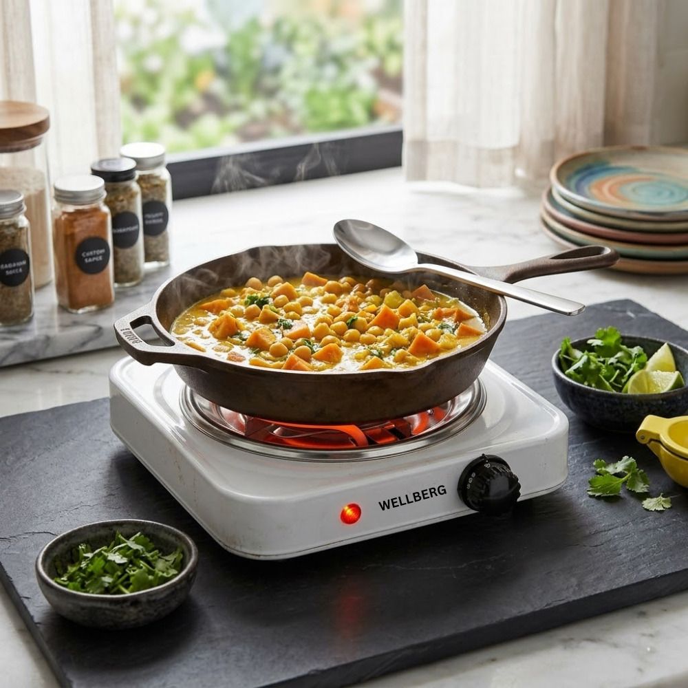Compact 1500W Electric Cooktop Hot Plate for Kitchen & Travel Use Electric Cooking Heater-image-25