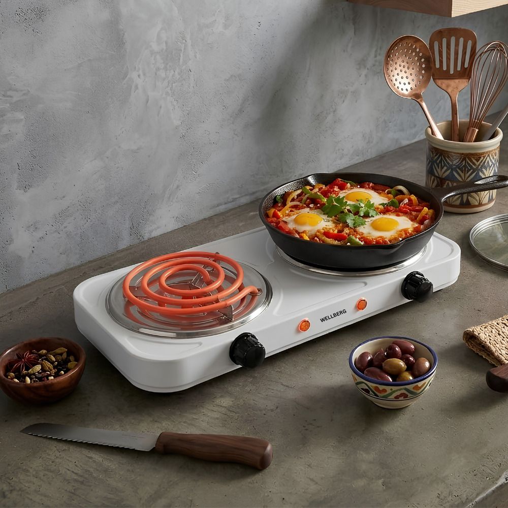 wellberg Electric Dual Burner Hot Plate 2000W Portable Cooking Stove Cooker Electric Cooking Heater-picture-28