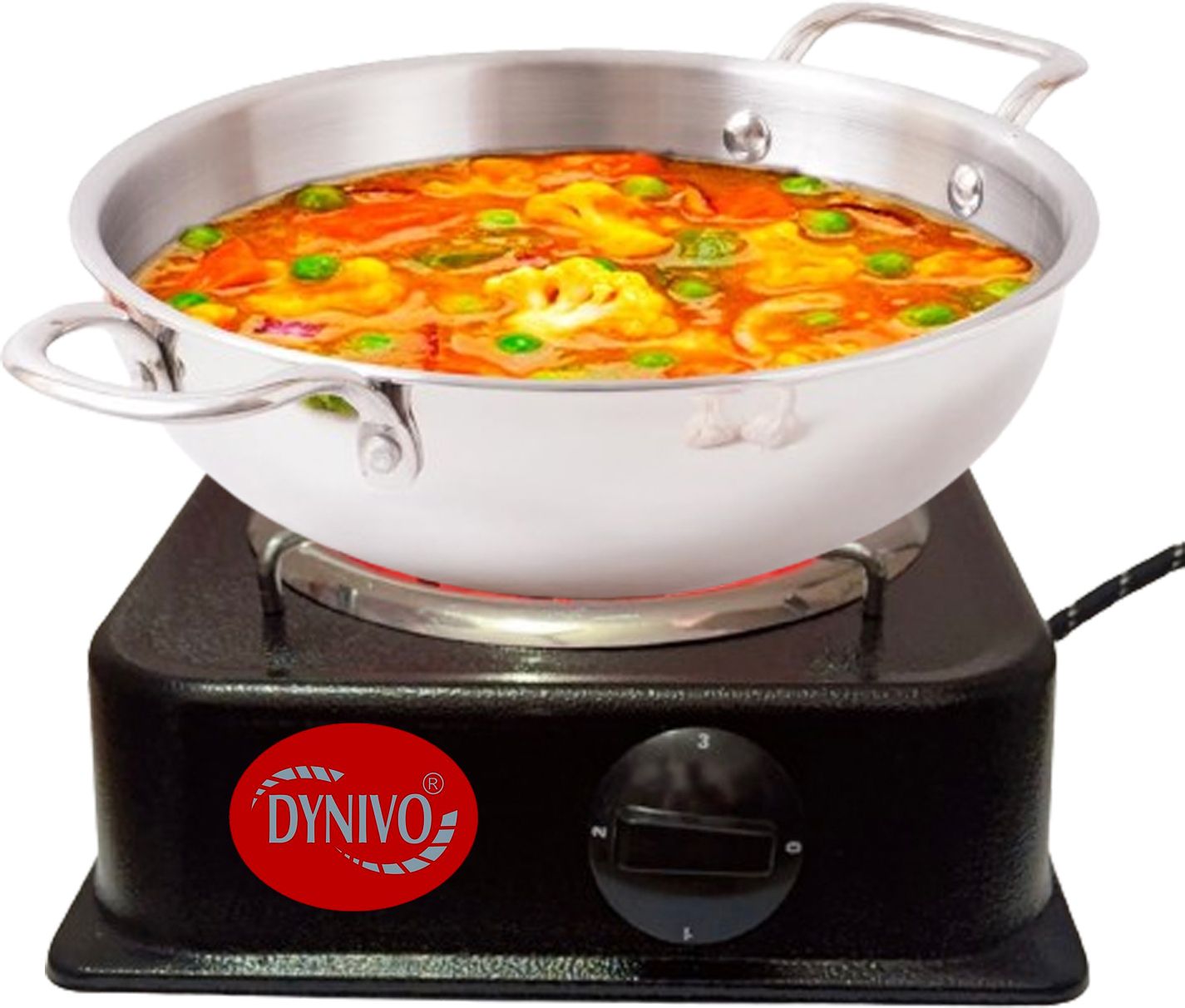 Black & Stylish Barbeque Special 2K Watt Hot Plate (IRON COIL HOT PLATE) Electric Cooking Heater-image-47