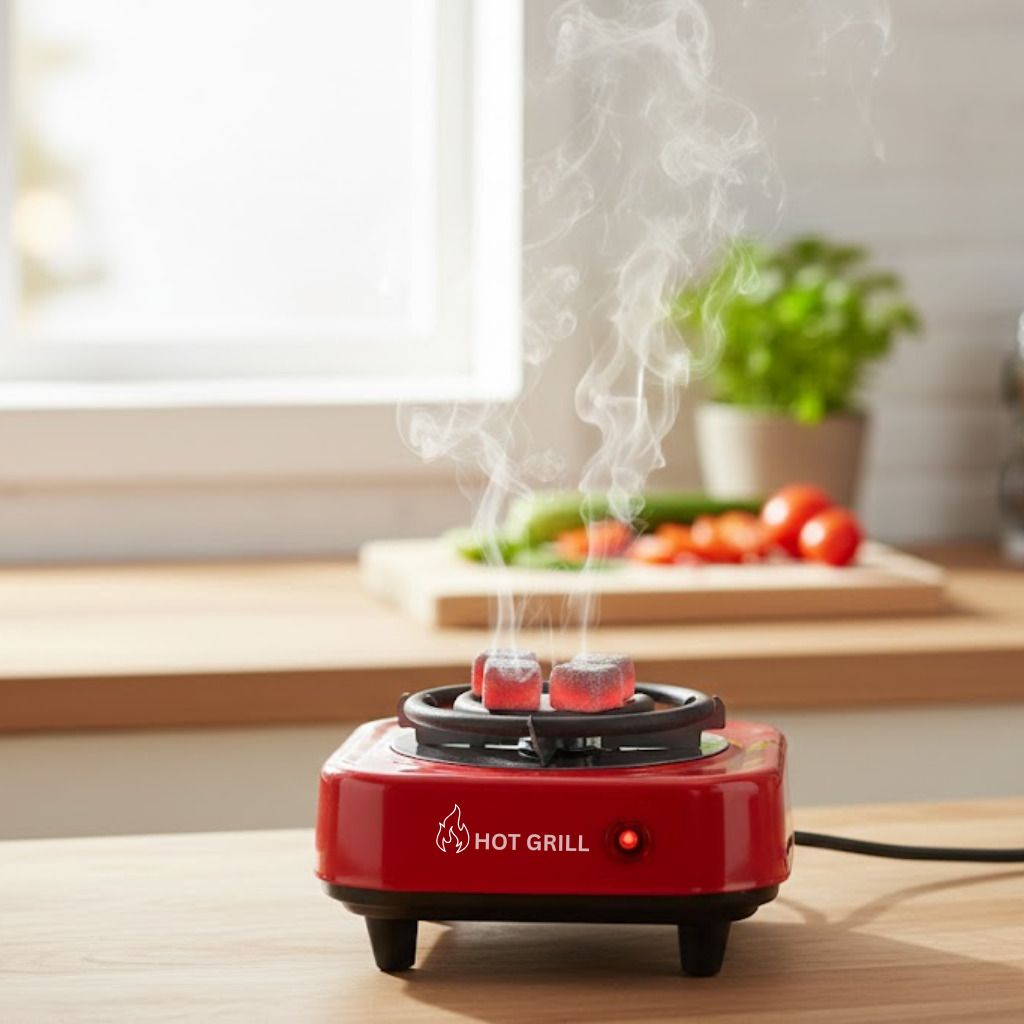 hot grill Portable 500W Electric Hot Plate Plug & Play Single Burner Stove for Home Electric Cooking Heater-picture-10