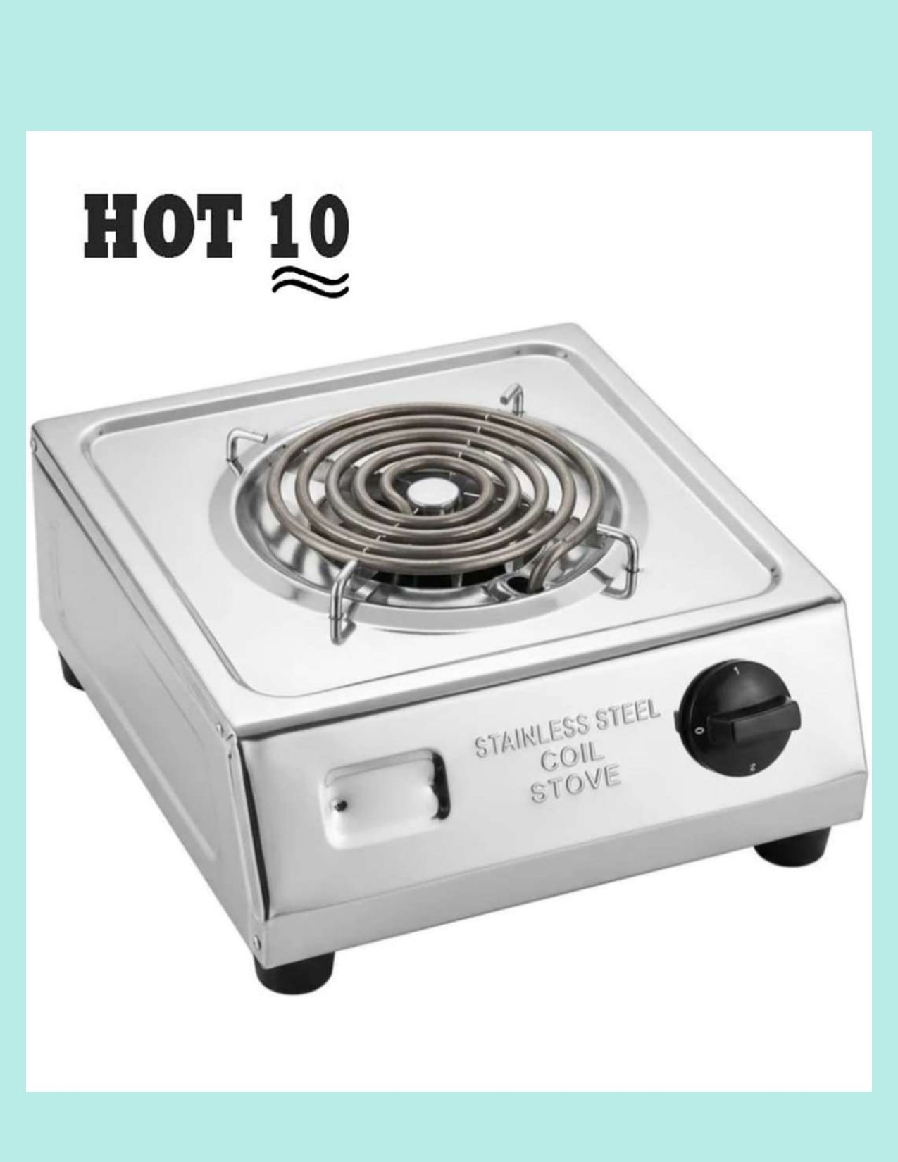 hot10 Heavy-Duty 2000W Electric room heater plate- with Triple ConnectorC20 Electric Cooking Heater-picture-4