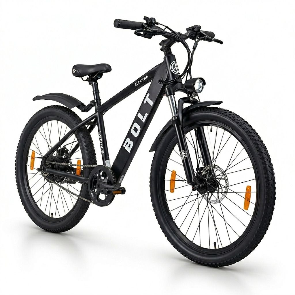 Bolt Electra, 250W Motor, 36V/10.4Ah Battery, 26 inches Single Speed Lithium-ion (Li-ion) Electric Cycle-image-5