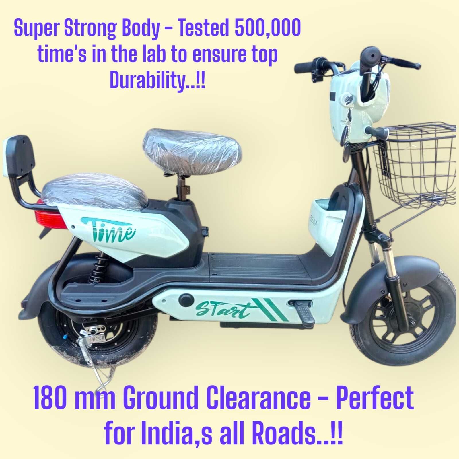 ST-GREEN 10 inches Single Speed Lead-acid (SLA) Electric Cycle