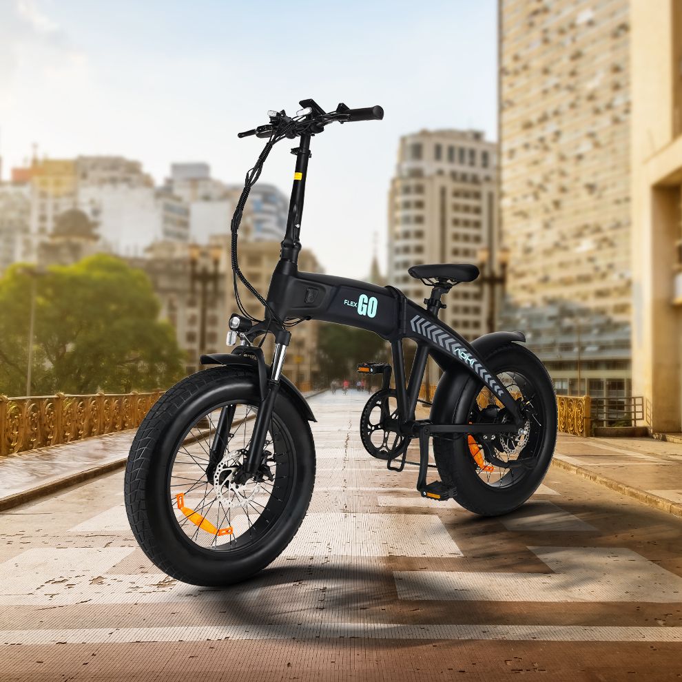 Flex Go_Black 20 inches 7 Gear Lithium-ion (Li-ion) Electric Cycle-image-4