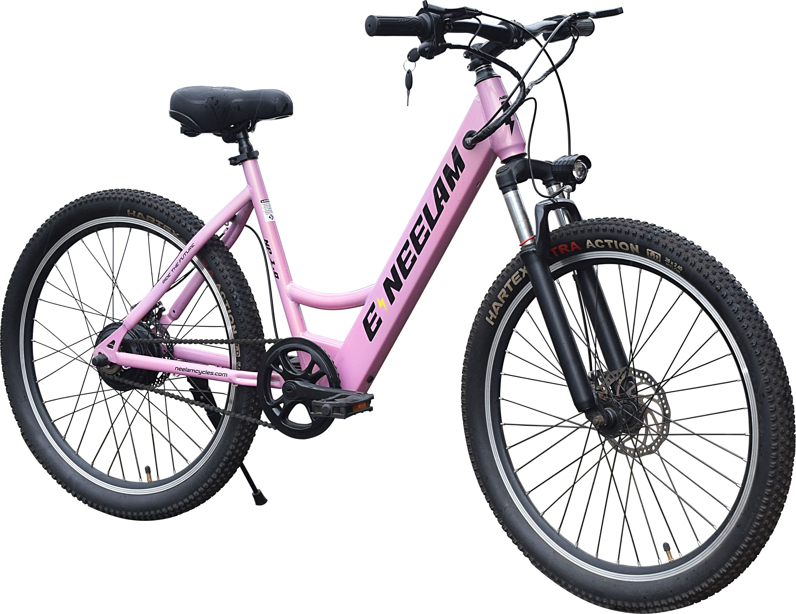 PRIZM-PINK-27.5T-7.8AH 27.5 inches Single Speed Lithium-ion (Li-ion) Electric Cycle