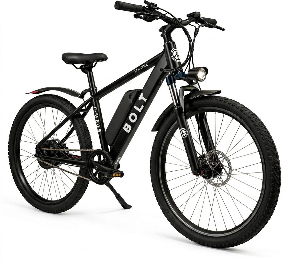 Bolt Electra, 250W Motor, 36V/7.8Ah Battery, 26 inches Single Speed Lithium-ion (Li-ion) Electric Cycle-image-29