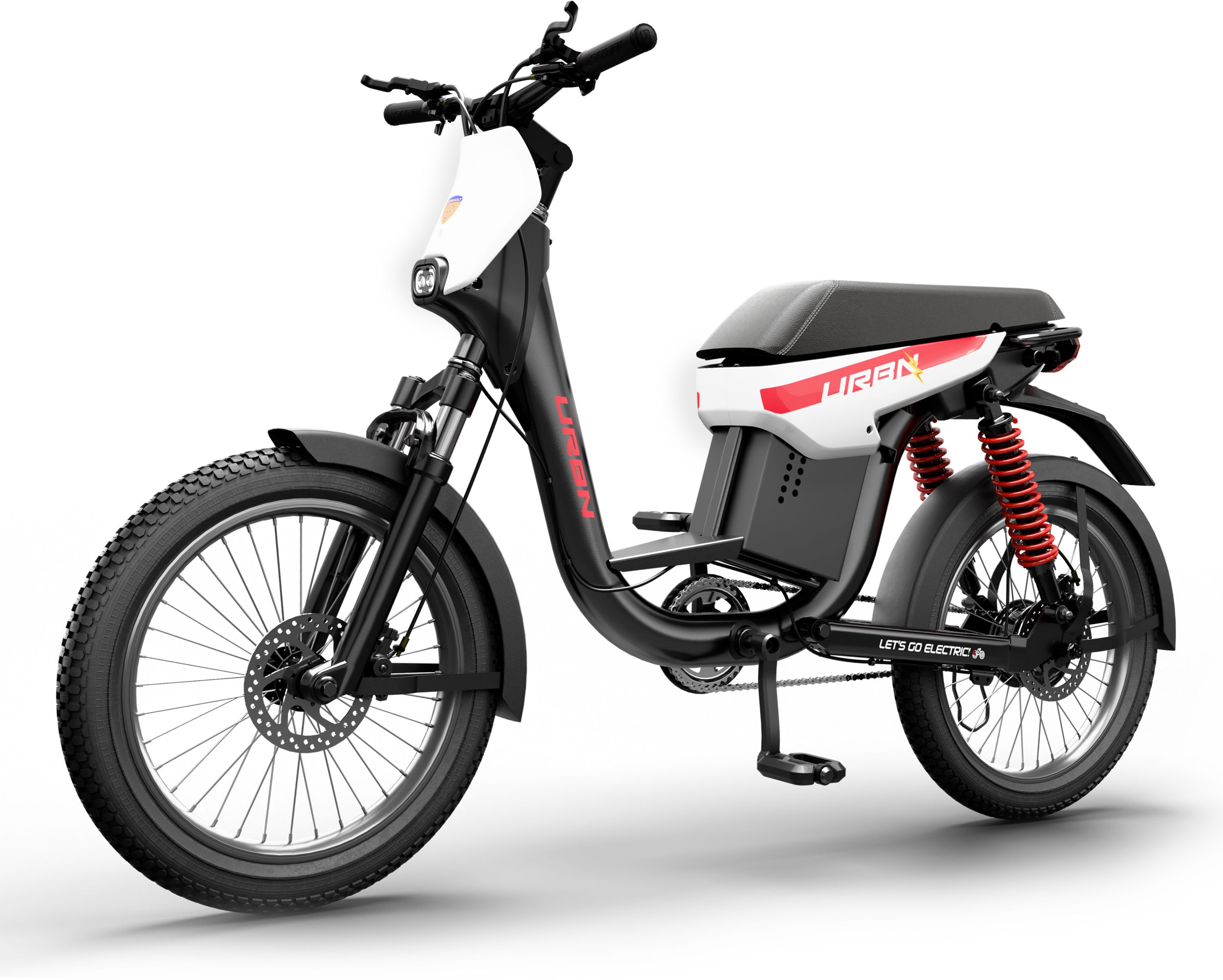 URBN Long range Standard 20 inches Single Speed Lithium-ion (Li-ion) Electric Cycle