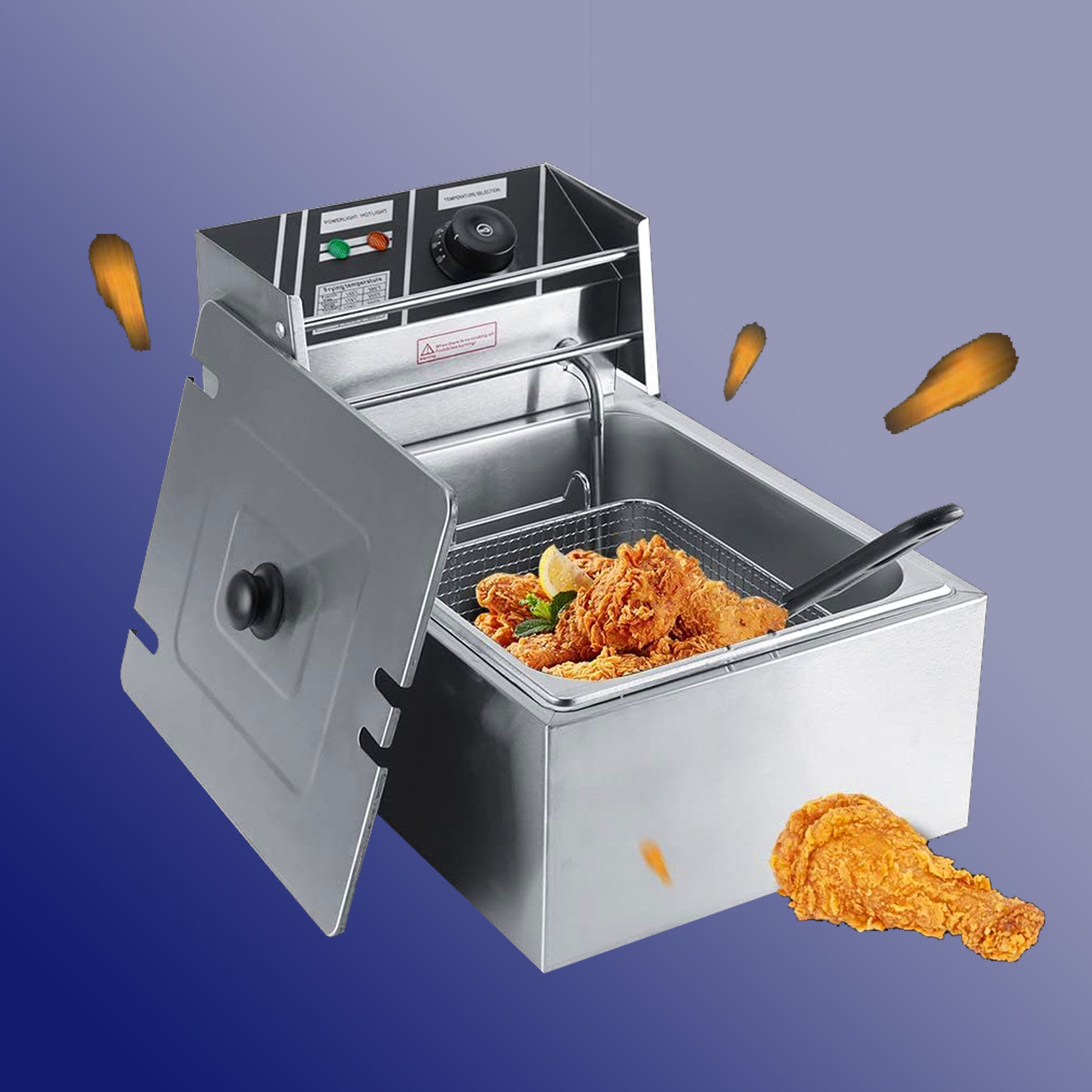 Electric Deep Fryer 6 liter for hotel 6 L Electric Deep Fryer
