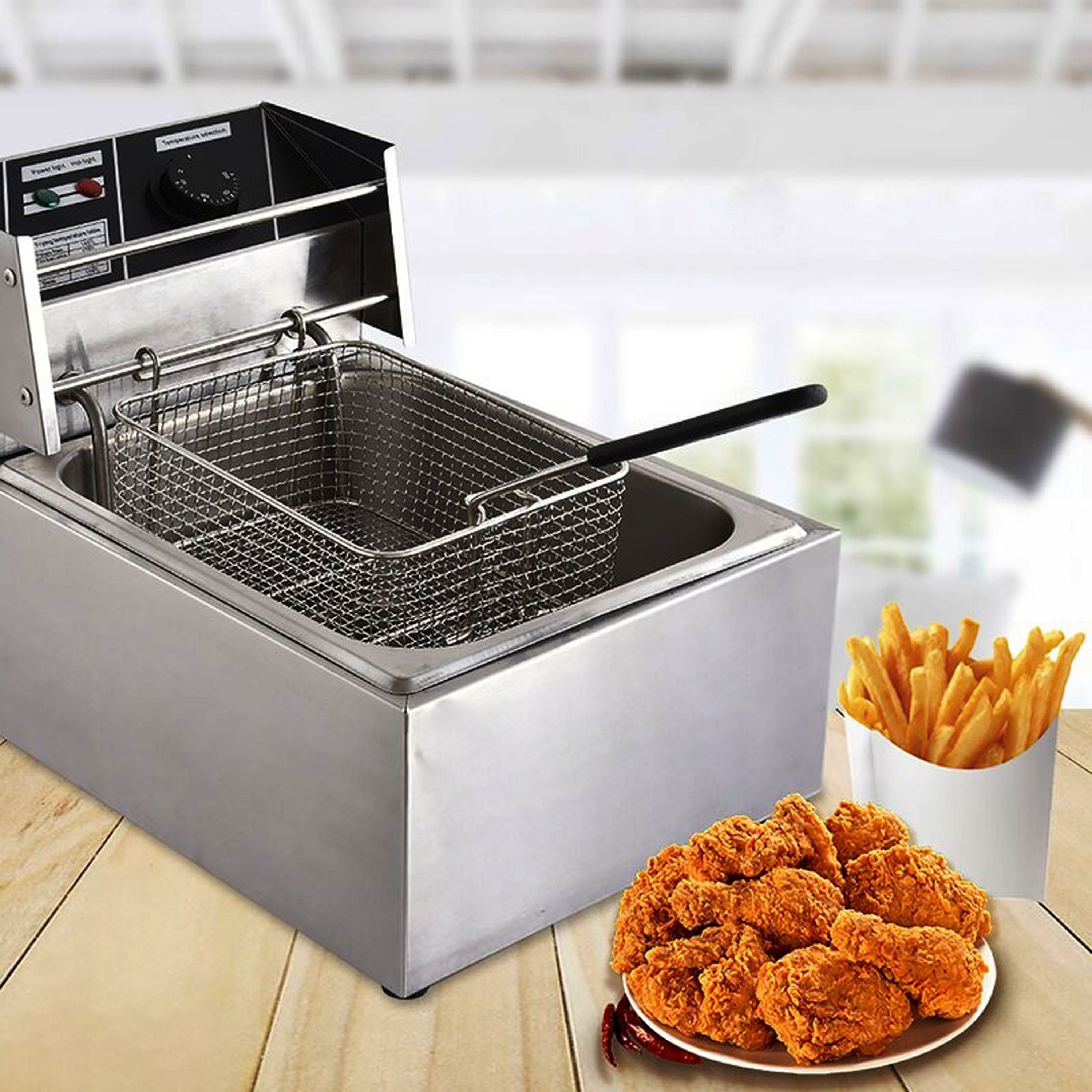 Deep Fryer Electric 6.1 Litre Capacity 6 L Electric Deep Fryer