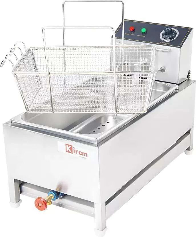 16.1 Liter Deep Fryer vertical - Electric and Gas with Basket 16.1 L Electric Deep Fryer-image-35