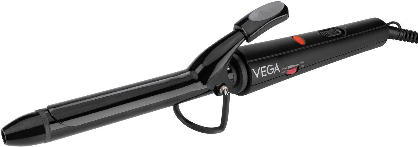 VEGA Smooth Curl With Adjustable Temperature & Ceramic Coated Plates VHCH-03 Electric Hair Curler