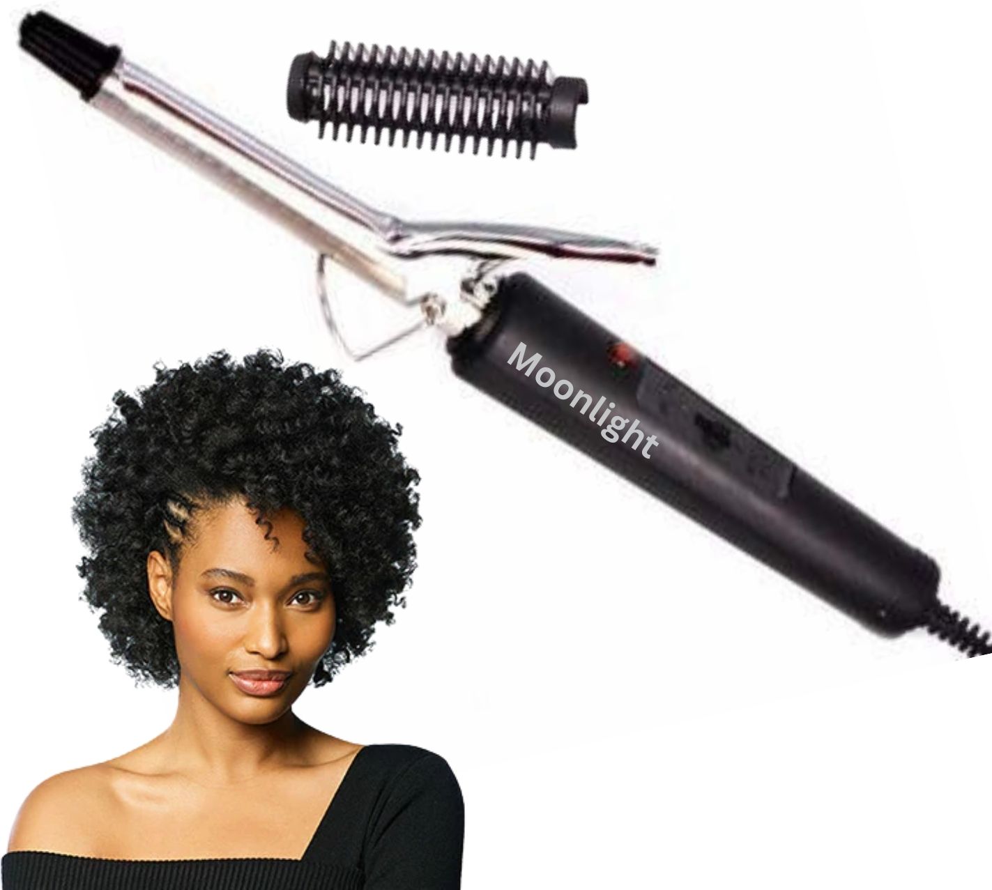 Moonlight Fast Heating Hair Curler 471B | Professional Quality | Easy Curls A1 Electric Hair Curler-image-30